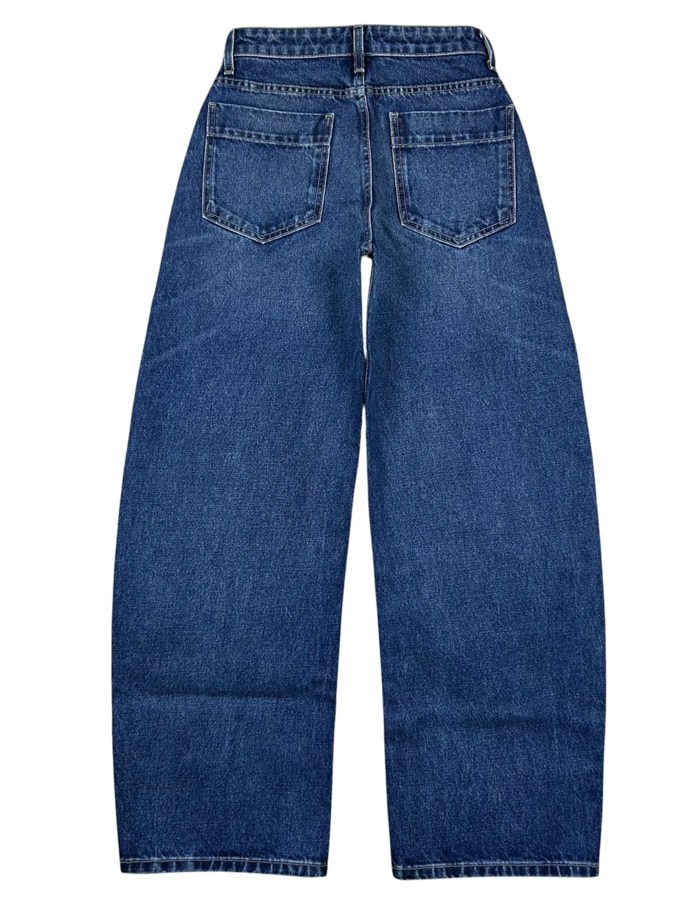Nili Lotan Otis Barrel Leg Jeans Size 24 High Rise Simon Wash Denim Grunge NWT - Picture 7 of 16